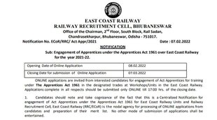 Railway Recruitment 2022। Railway Recruitment। Railway 2022