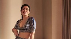 Ethnic dress: ‘पुष्पा’ एक्ट्रेस रश्मिका मंधाना एथनिक ड्रेस में दिख रहीं गज़ब, जानिये किसने डिजाइन की है उनकी ये ड्रेस