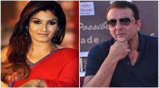Raveena Tandon, Sanjay Dutt