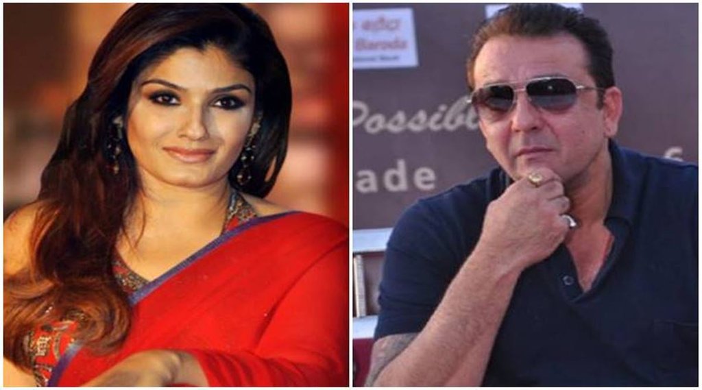 Raveena Tandon, Sanjay Dutt