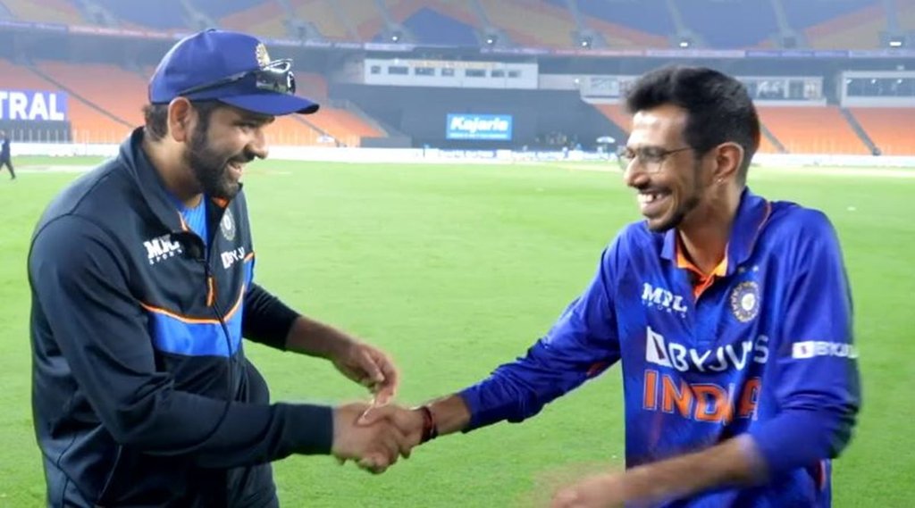 Rohit Sharma, Yuzvendra Chahal, IND vs WI 1st ODI, Chahal Rohit Fun, IPL Auction Chahal Rohit