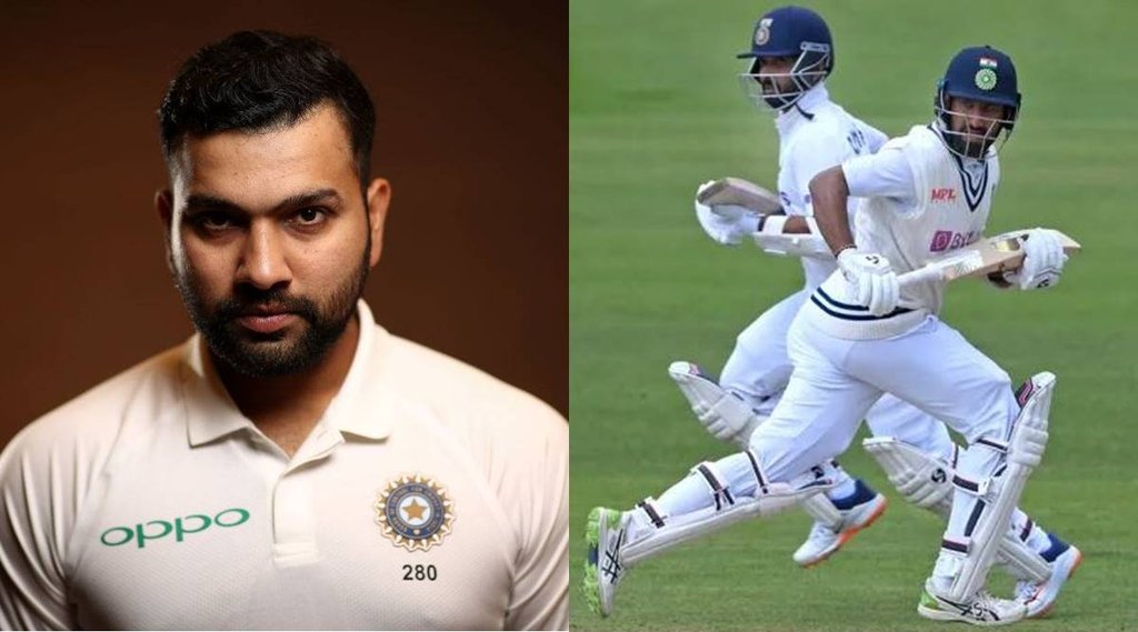 Rohit Sharma Ajinkya Rahane Cheteshwar Pujara Wriddhiman Saha Ishant Sharma
