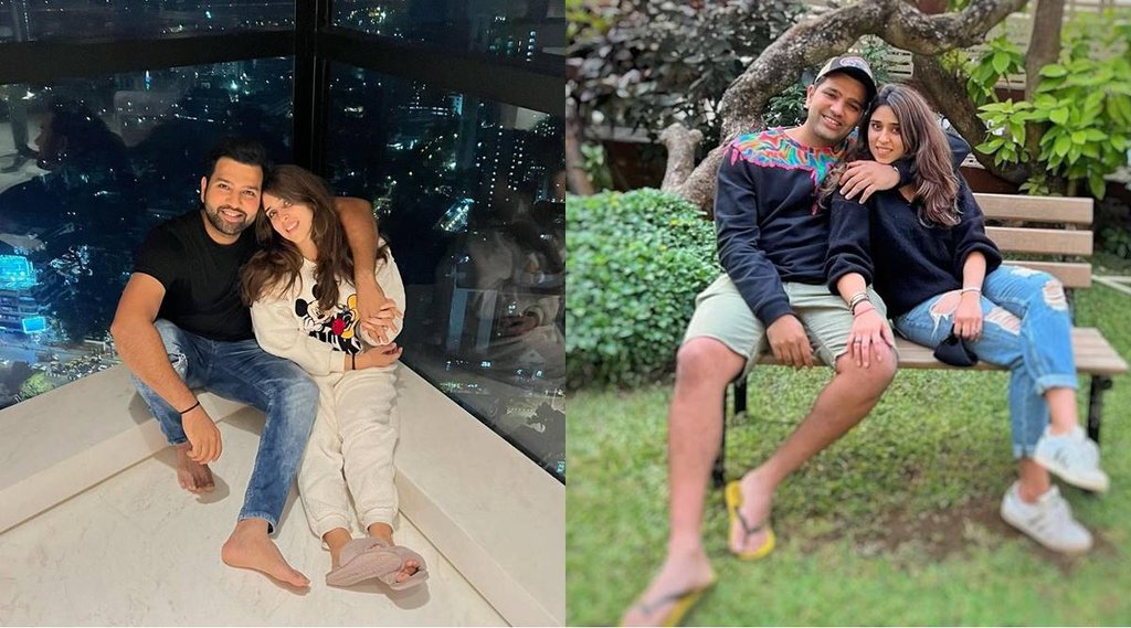 Rohit Sharma Ritika Sajdeh India vs Sri Lanka T20 Series Instagram Post Viral रोहित शर्मा रितिका सजदेह