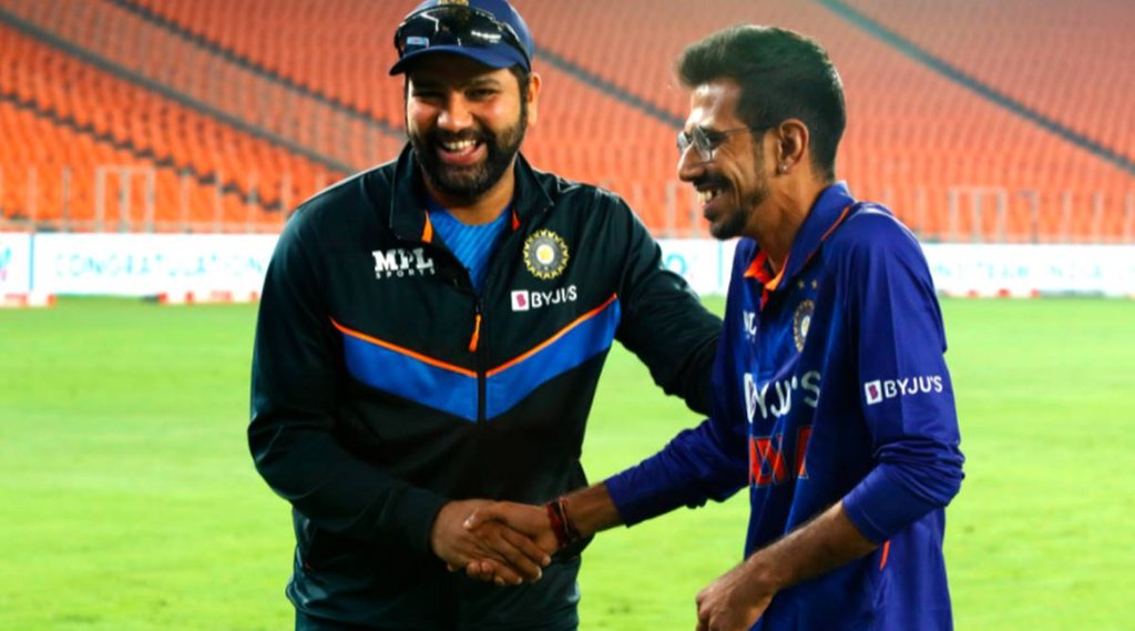 Rohit Sharma Yuzvendra Chahal India vs West Indies IND vs WI Watch Video