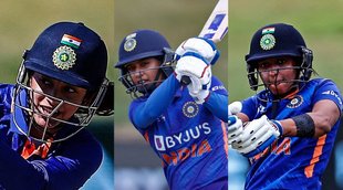 Mithali Raj Smriti Mandhana and Harmanpreet Kaur INW vs NZW New Zealand Women vs India Women