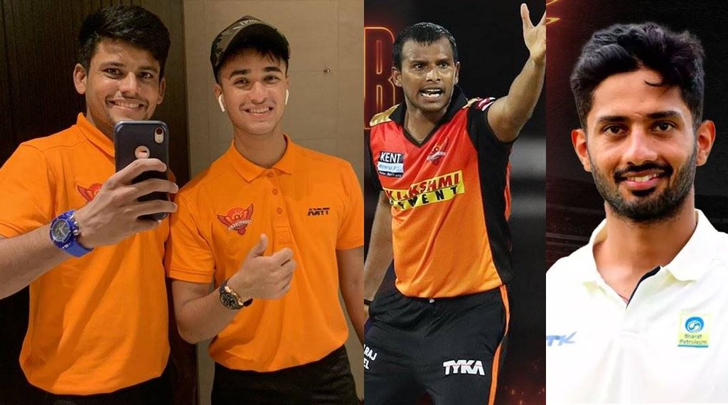Sunrisers Hyderabad Rahul Tripathi Priyam Garg Abhishek Sharma T Natarajan IPL Auction IPL 2022