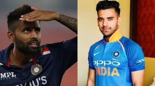 Suryakumar Yadav Deepak Chahar India vs Sri Lanka IND vs SL T20I Series Team India