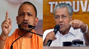Yogi adityanath, Kerala CM, up election