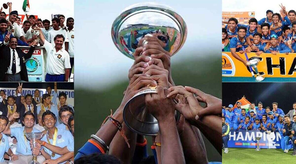 Under 19 World Cup Champions India, India Under 19 team, Prithvi Shaw, Mohammad Kaif, Virat Kohli, Unmukt Chand, Yash Dhull India Under-19 Team