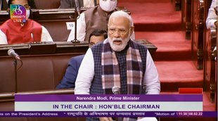 pm modi, rajyasabha, presidential address, covid 19, parliament