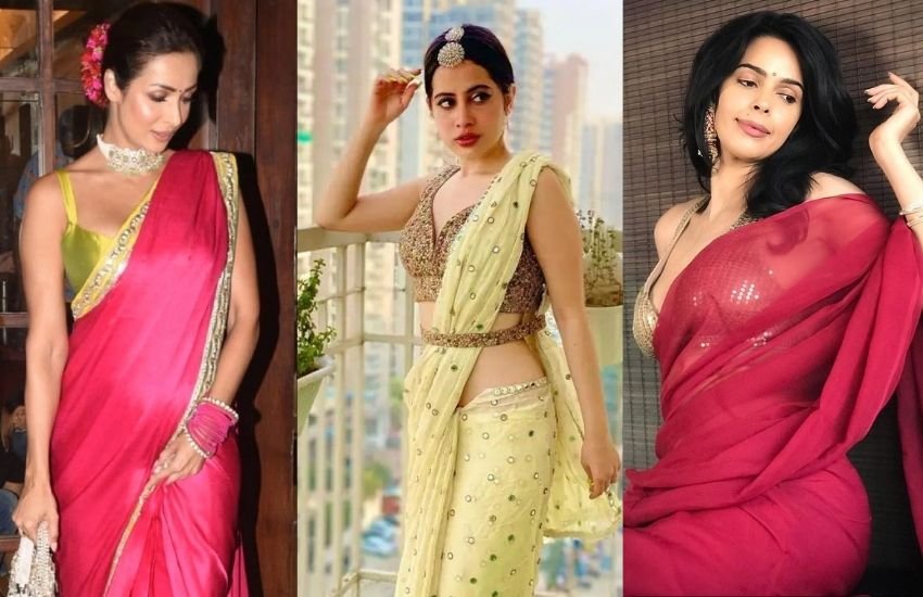 कुछ एक्ट्रेसेस अपने बोल्ड लुक और ड्रेसेस के लिए ही ज्यादा जानी गई हैं, लेकिन जब ये साड़ी में नजर आईं, तो भी लोगों की नजरें उनसे नहीं हट सकी थीं।