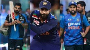 VIRAT Kohli Ravindra Jadeja Rohit Sharma India vs Sri Lanka Test Captain