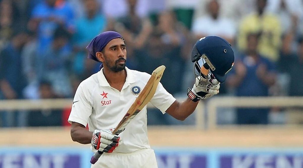 Wriddhiman Saha Sourav Ganguly Rahul Dravid Chetan Sharma
