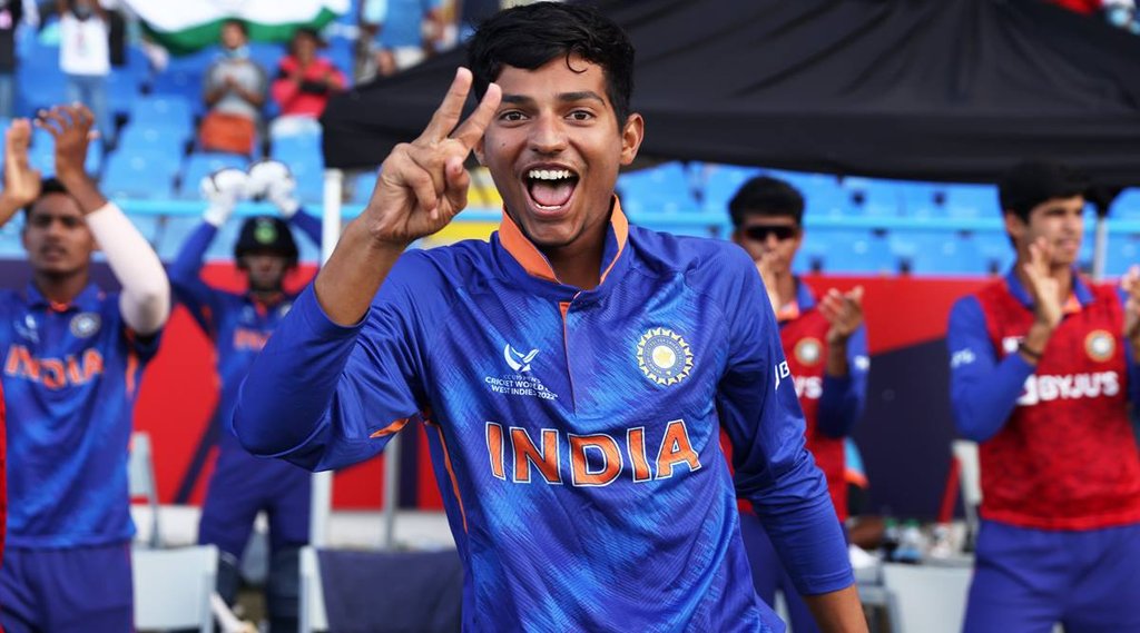 Yash Dhull, Under-19 World Cup 2022 Champion, India Under-19 Captain Yash Dhull, Yash Dhull ICC Most Valuable Team, Yash Dhull ICC Captain Most Valuable Team, Yash Dhull Raj Bawa Vicky Ostwal