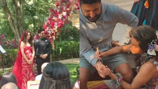 Farhan akhtar, Shibani Dandekar, Jawed Akhtar