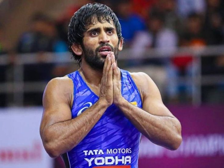 कुश्ती में मेडल लाने वाले पहलवान बजरंग पुनिया को पद्मश्री सम्मान मिला।