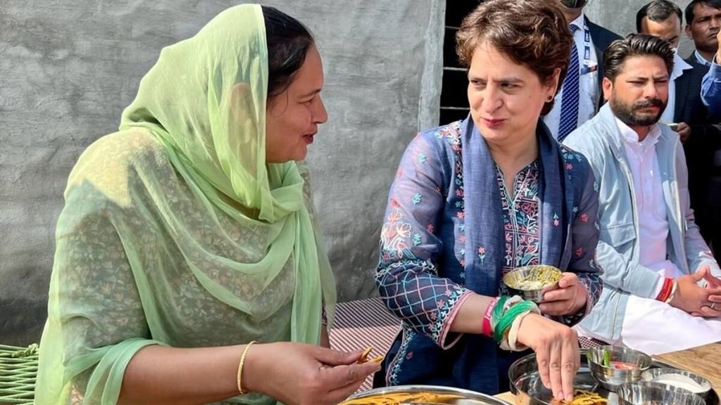 priyanka gandhi, punjab