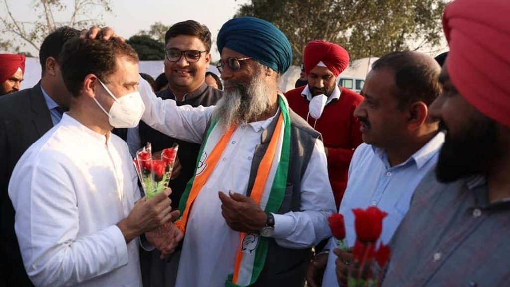 पंजाब के फतेहगढ़ साहिब में कांग्रेस सांसद राहुल गांधी (फोटो: फेसबुक/ कांग्रेस) पंजाब के फतेहगढ़ साहिब में कांग्रेस सांसद राहुल गांधी (फोटो: फेसबुक/ कांग्रेस)