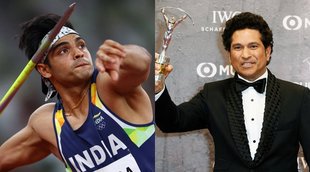 Neeraj Chopra Laureus Awards, Sachin Tendulkar Laureus Awards, Neeraj Chopra Sachin Tendulkar, Laureus Awards