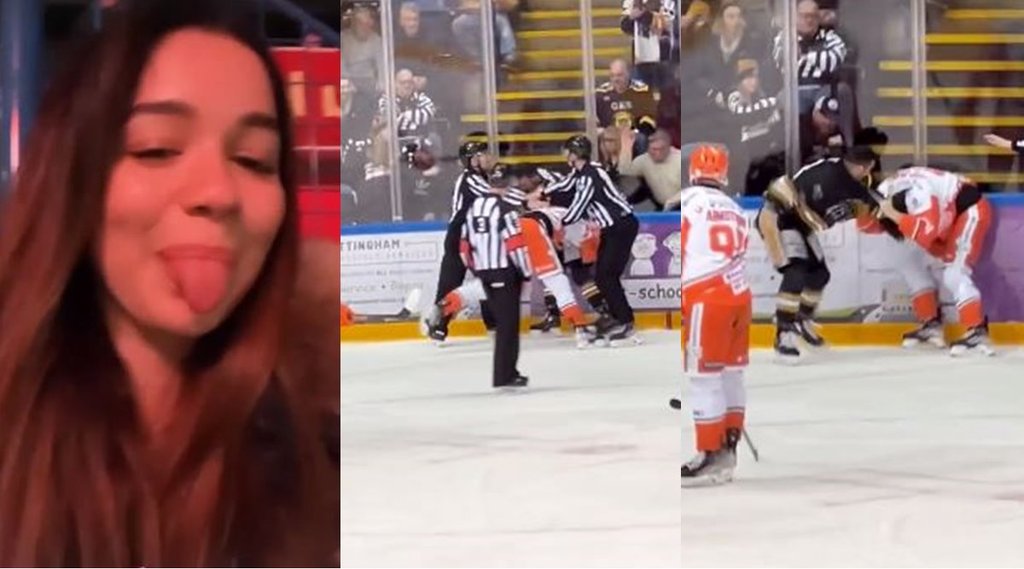 Sara Tendulkar, Roller Hockey Match, Roller Hockey Fight Between Match, Sara Tendulkar Photos, Sara Tendulkar Video