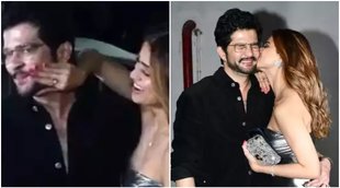 shamita shetty, raquesh bapat, shamita shetty KISS,