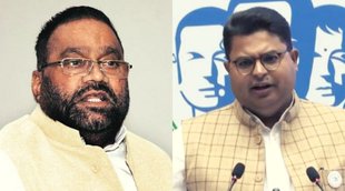 swami prasad maurya, abishek mishra