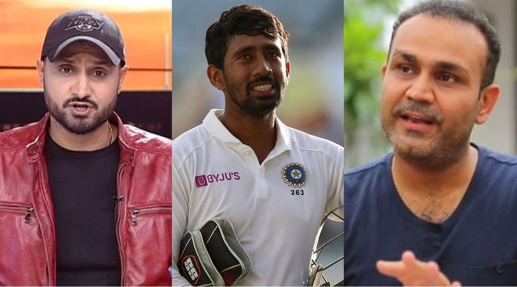 Wriddhiman Saha, Virendra Sehwag, Harbhajan Singh, Wriddhiman Saha Message Screenshot, Wriddhiman Saha Journalist Message