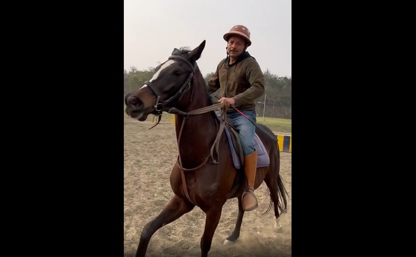 अनुराग भदौरिया को पोलो का शौक सालों से है। जब वह बेरोजगार थे तब भी पोलो के मैदान में काफी समय बिताते थे।