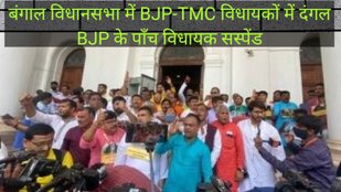 BJP-TMC MLAs fight