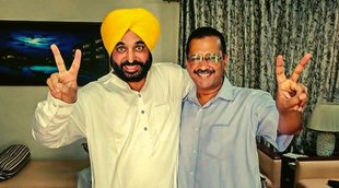 Bhagwant Man, Arvind Kejriwal
