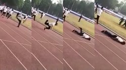 बिहारः दौड़ में सबसे आगे निकलने की थी होड़! औंधे मुंह गिरे DGP, साथी धावक रह गए हैरान