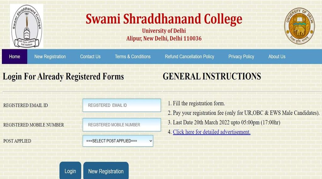 DU Recruitment 2022। Delhi University। Delhi University Jobs