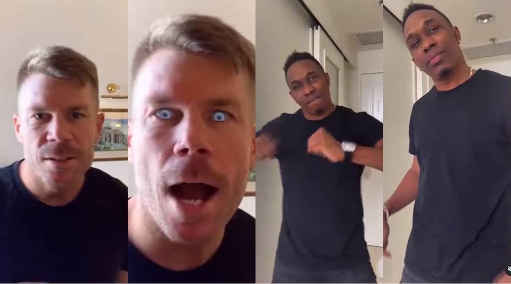 David Warner DJ Bravo Instagram Video Watch Video Akshay kumar Bachchan Pandey Film