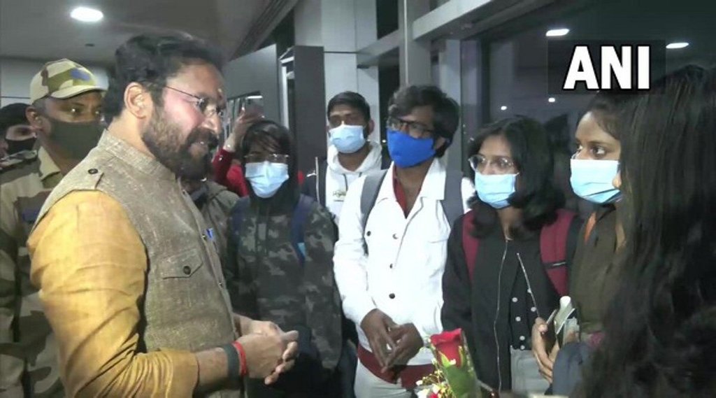 G Kishan Reddy, Delhi Airport