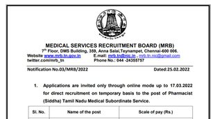 Govt Job 2022, Govt Job Notification, Sarkari Naukri
