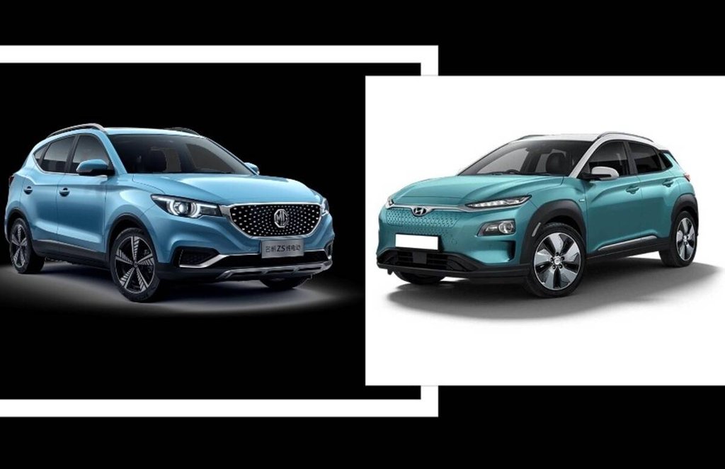 MG ZS EV vs Hyundai Kona, Electric SUV, Tata Nexon EV,