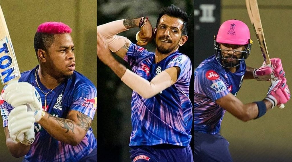 IPL 2022 Yuzvendra Chahal Devdutt Padikkal Shimron Hetmyer Team Pink Team Blue Practice Match