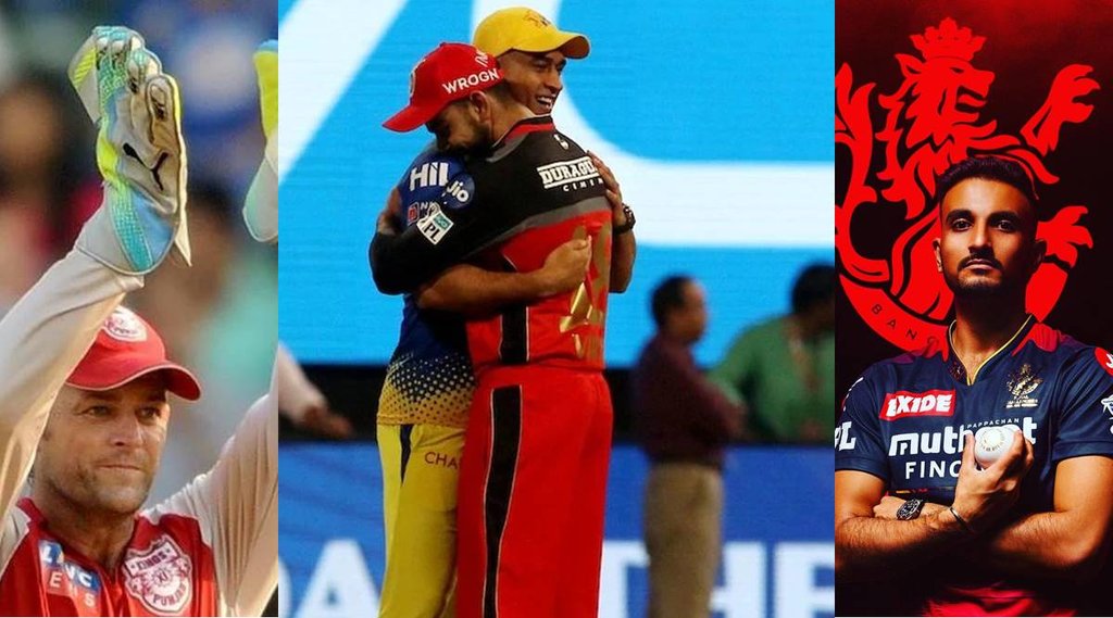 IPL MS Dhoni Virat Kohli Harshal Patel Adam Gilchrist IPL records2