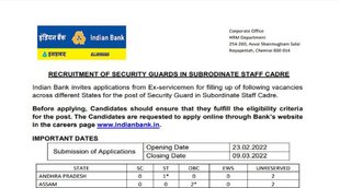 Indian Bank Recruitment 2022, Indian Bank Recruitment 2022, Indian Bank bharti 2022
