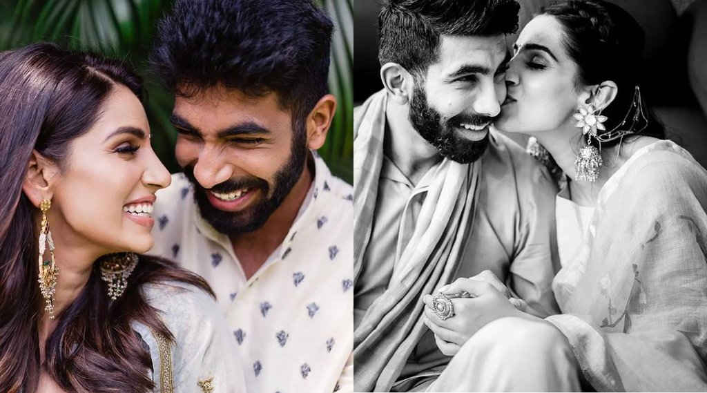 Jasprit Bumrah, Sanjana Ganesan, Jasprit Bumrah Sanjana Ganesan Photos, Bumrah Sanjana, Jasprit Bumrah Wife