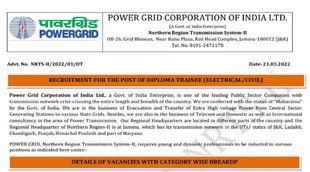 PGCIL Recruitment 2022, pgcil recruitment 2022 notification,pgcil vacancy 2022