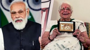 PM Modi,sumitra gandhi