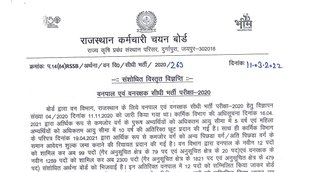 RSMSSB, RSMSSB Job 2022, RSMSSB Vacancy, RSMSSB Job Notification