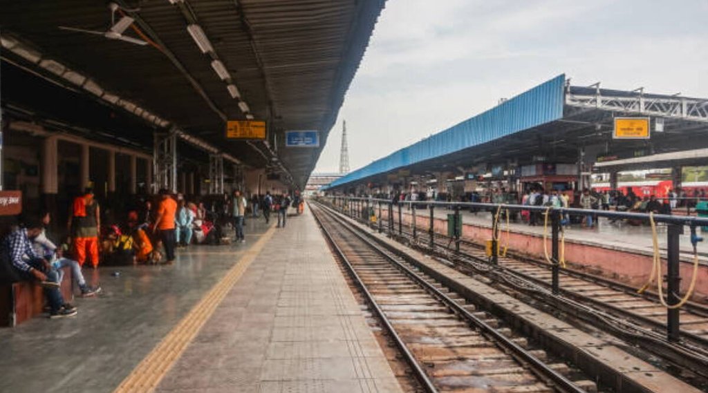Indian Railway Station Shops