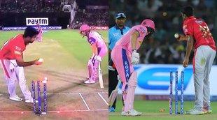 ICC NEW RULES Ravichandran Ashwin Jos Buttler Mankading run out during the IPL Jansatta Online Jansatta