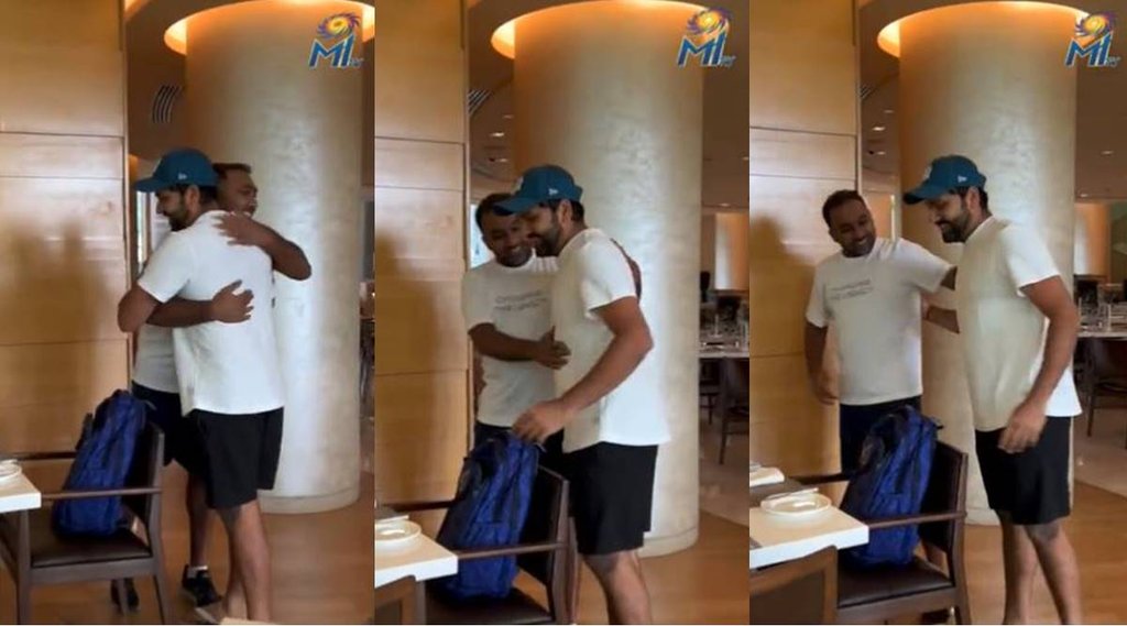 Rohit Sharma Mahela Jayawardene Head Coach Mumbai Indians IPL IPL 2022 3 Watch Video