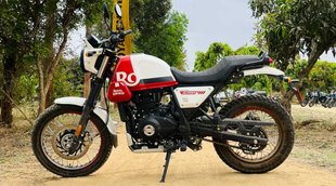 Royal Enfield Scram 41, Dual Tone Colour, Royal Enfield, Bullet Bike,