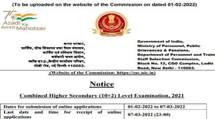 SSC CHSL 2022। SSC CHSL। SSC