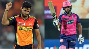 Sanju Samson Bhuvneshwar Kumar IPL 2022 SRH vs RR IPL RR vs SRH