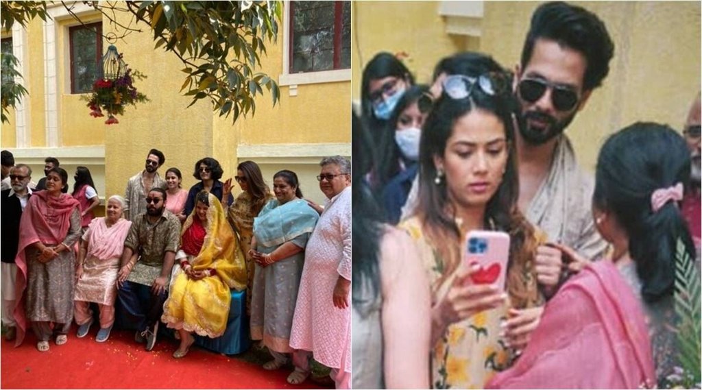 Shahid Kapoor, Mira Kapoor, Sanah Kapoor